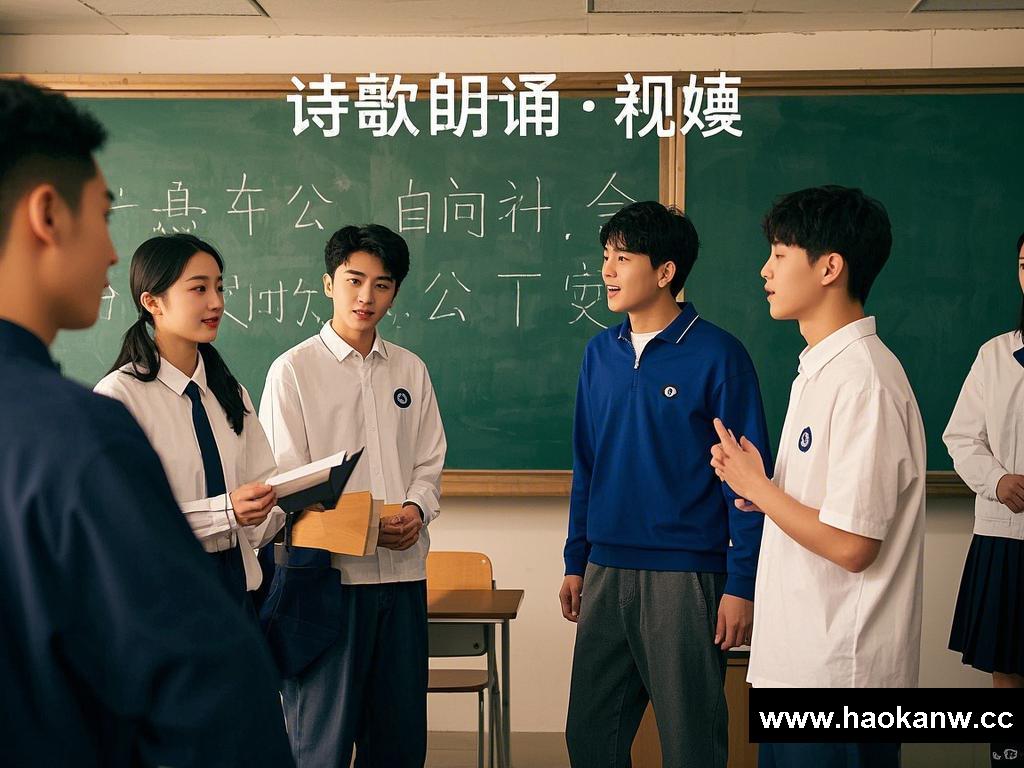 诗歌朗诵视频里的幽默对白与别样表演