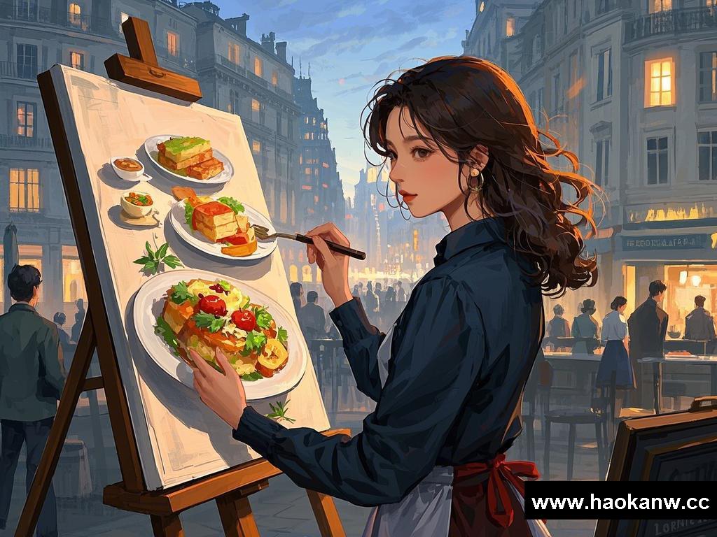 艺术与美食交织的浪漫故事