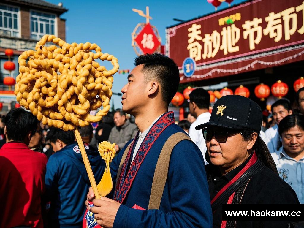 麻花节上的奇妙缘分