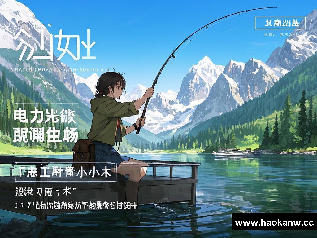 山间小姐垂钓时