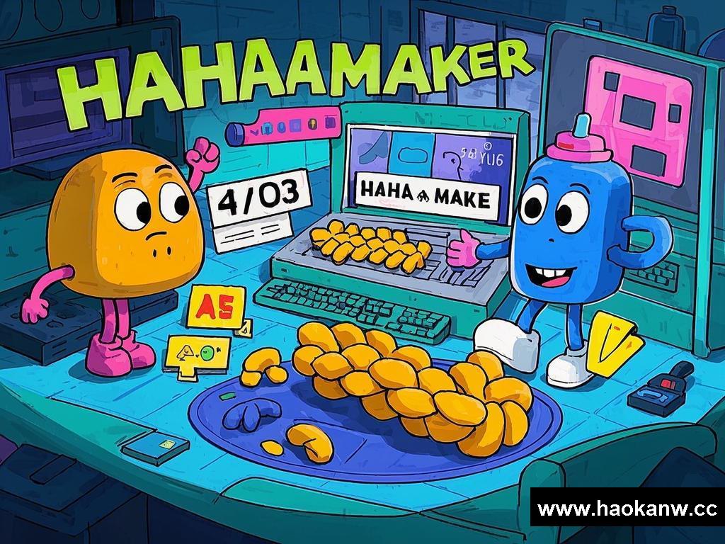HAHA_MAKER与新式小麻花的幽默网络之旅